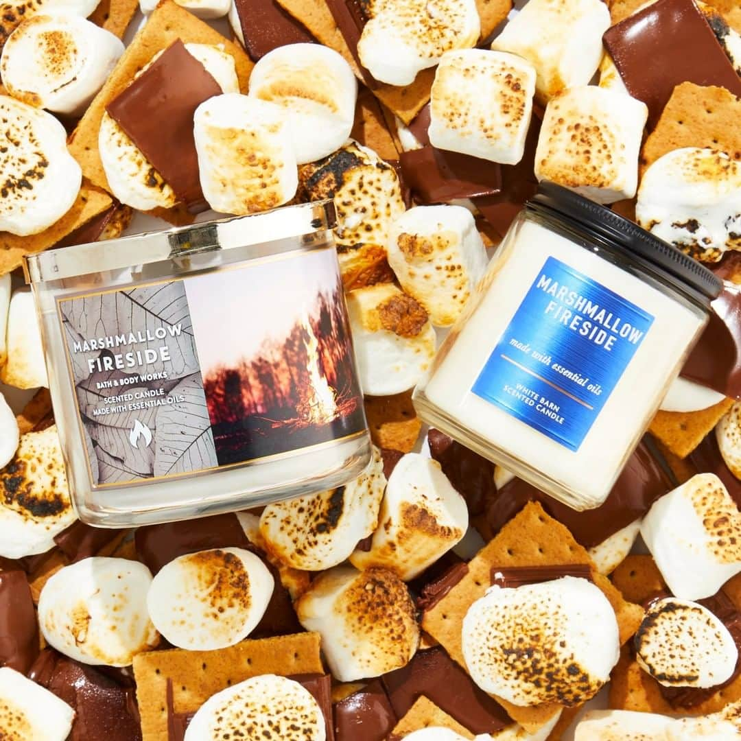 Bath & Body Worksさんのインスタグラム写真 - (Bath & Body WorksInstagram)「It’s #NationalSmoresDay! Build your own emoji s'more one comment at a time below 🔶🍫☁️🔶」8月11日 0時01分 - bathandbodyworks