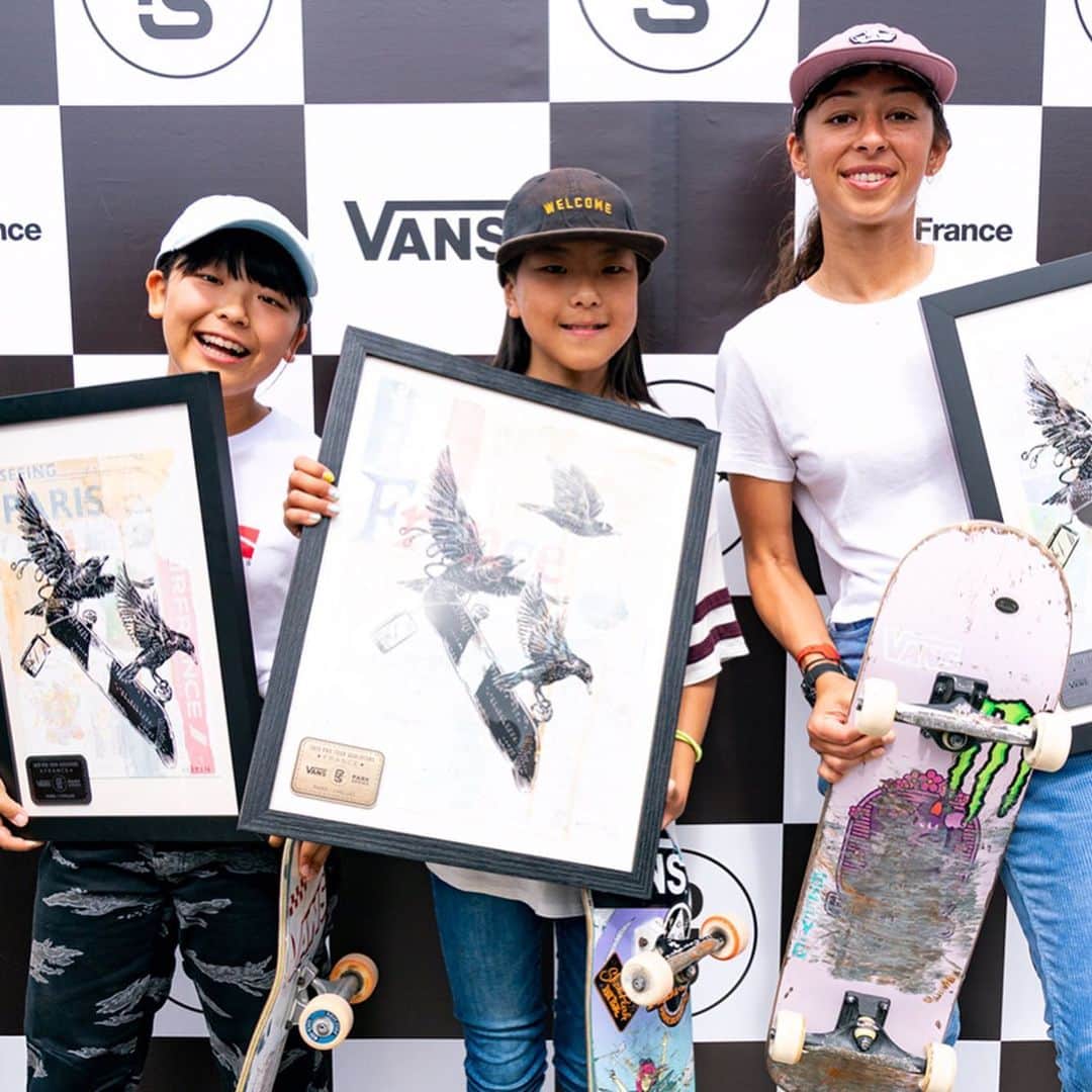 Vans Skateさんのインスタグラム写真 - (Vans SkateInstagram)「Huge congratulations to @CoryJuneau and @Cocona.Hiraki on their first 🥇 wins at the @VansParkSeries Pro Tour in Paris today! Congrats also go out to @Top.Roman and @Mami_Tezuka for both snagging 🥉, and Mami’s fellow @Vans Vanguard @LizzieArmanto for grabbing 🥈. Watch everything that went down today again and again anytime at vansparkseries.com and we’ll see you all September 6th for the World Championships in Salt Lake City!」8月11日 0時08分 - vansskate