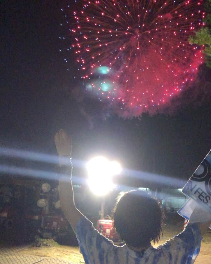 のインスタグラム：「Fireworks🎇 #rijf2019」