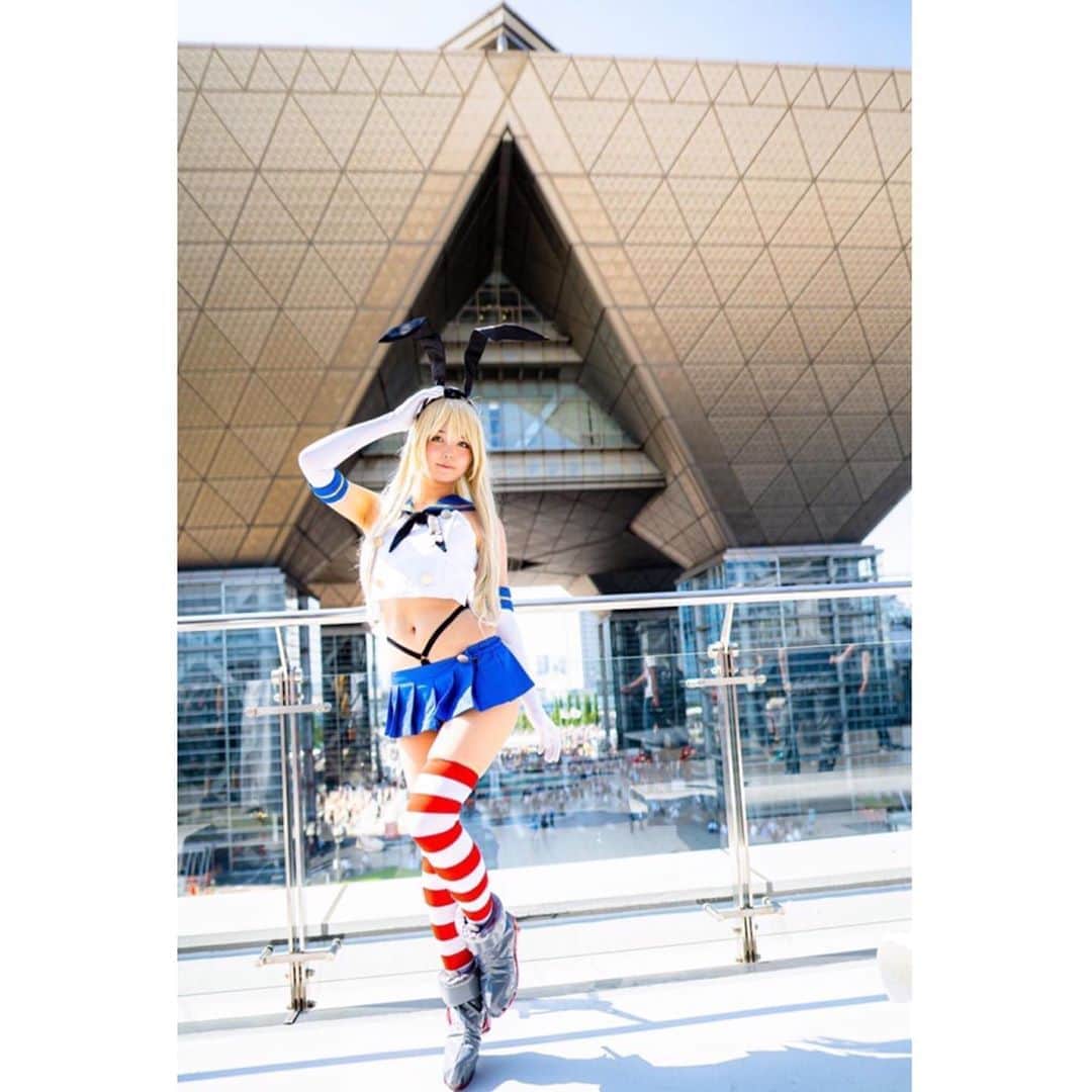 九条ねぎ あぴるさんのインスタグラム写真 - (九条ねぎ あぴるInstagram)「Shimakaze⚓️🐬 #コミケ #c96 #comicmarket #cosplay #cosplaygirl #japanesegirl」8月11日 0時41分 - negi_kujyo