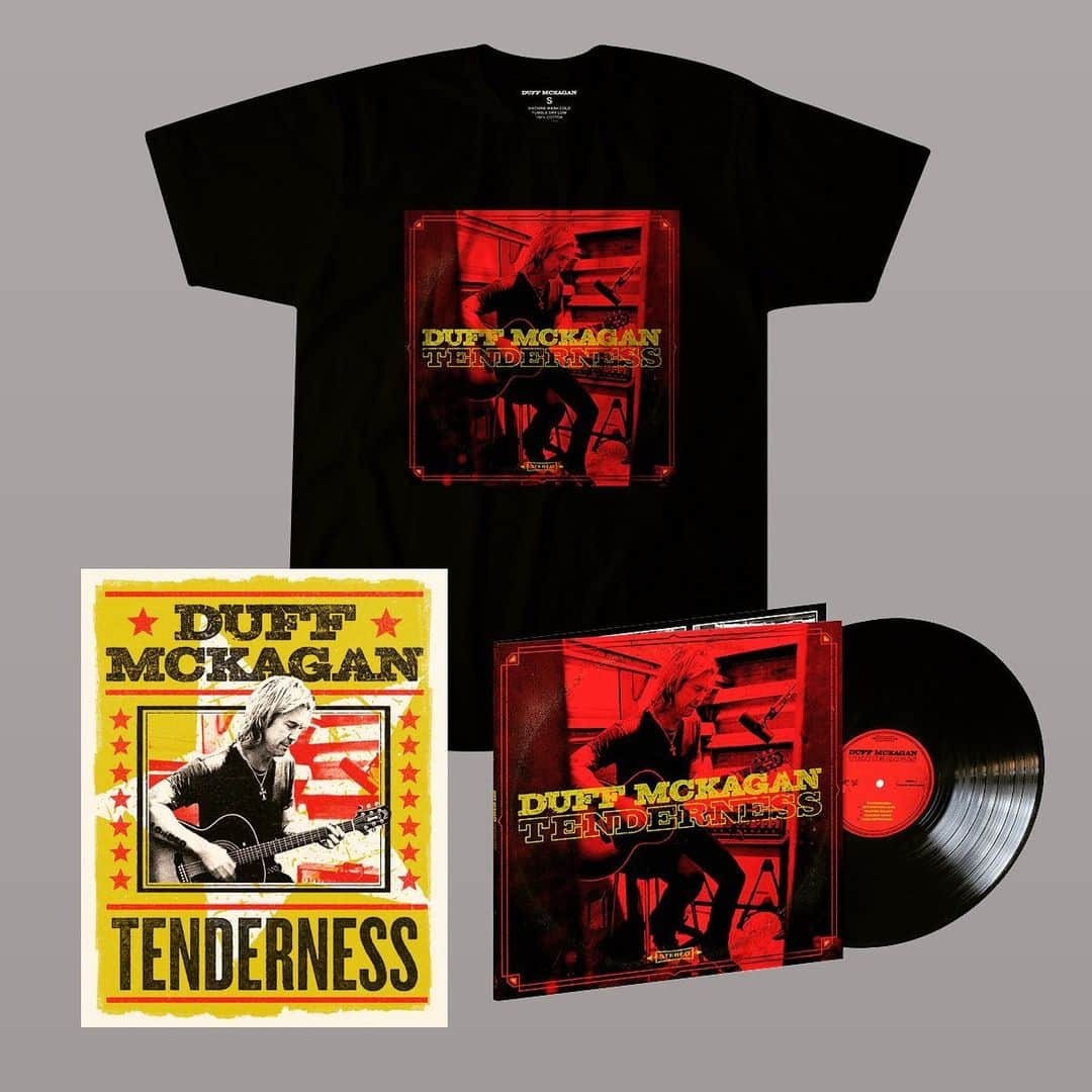 ダフ・マッケイガンさんのインスタグラム写真 - (ダフ・マッケイガンInstagram)「Order TENDERNESS today on 180g vinyl, CD, or bundled with the album tee!  See all available options at www.duffonline.com」8月11日 0時43分 - duffmckagan