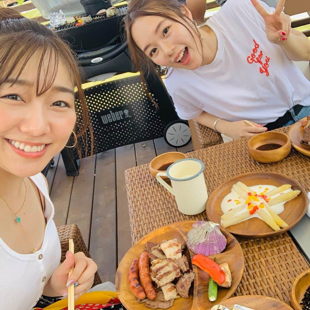 須田亜香里さんのインスタグラム写真 - (須田亜香里Instagram)「上手にできました。 ラスト、不意打ちのお茶漬けやばかった！ 動画です。 . .  #グランドーム伊勢賢島 #グランピング #バーベキュー  #松坂牛 #伊勢の国健康豚 #大内山牛乳  #米がうまい #お茶漬け #破壊力」8月11日 1時22分 - akarisuda