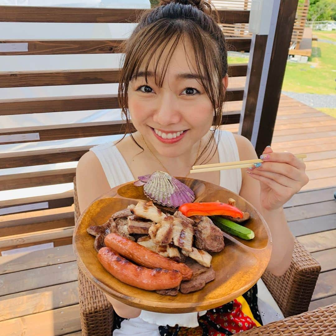 須田亜香里さんのインスタグラム写真 - (須田亜香里Instagram)「上手にできました。 ラスト、不意打ちのお茶漬けやばかった！ 動画です。 . .  #グランドーム伊勢賢島 #グランピング #バーベキュー  #松坂牛 #伊勢の国健康豚 #大内山牛乳  #米がうまい #お茶漬け #破壊力」8月11日 1時22分 - akarisuda