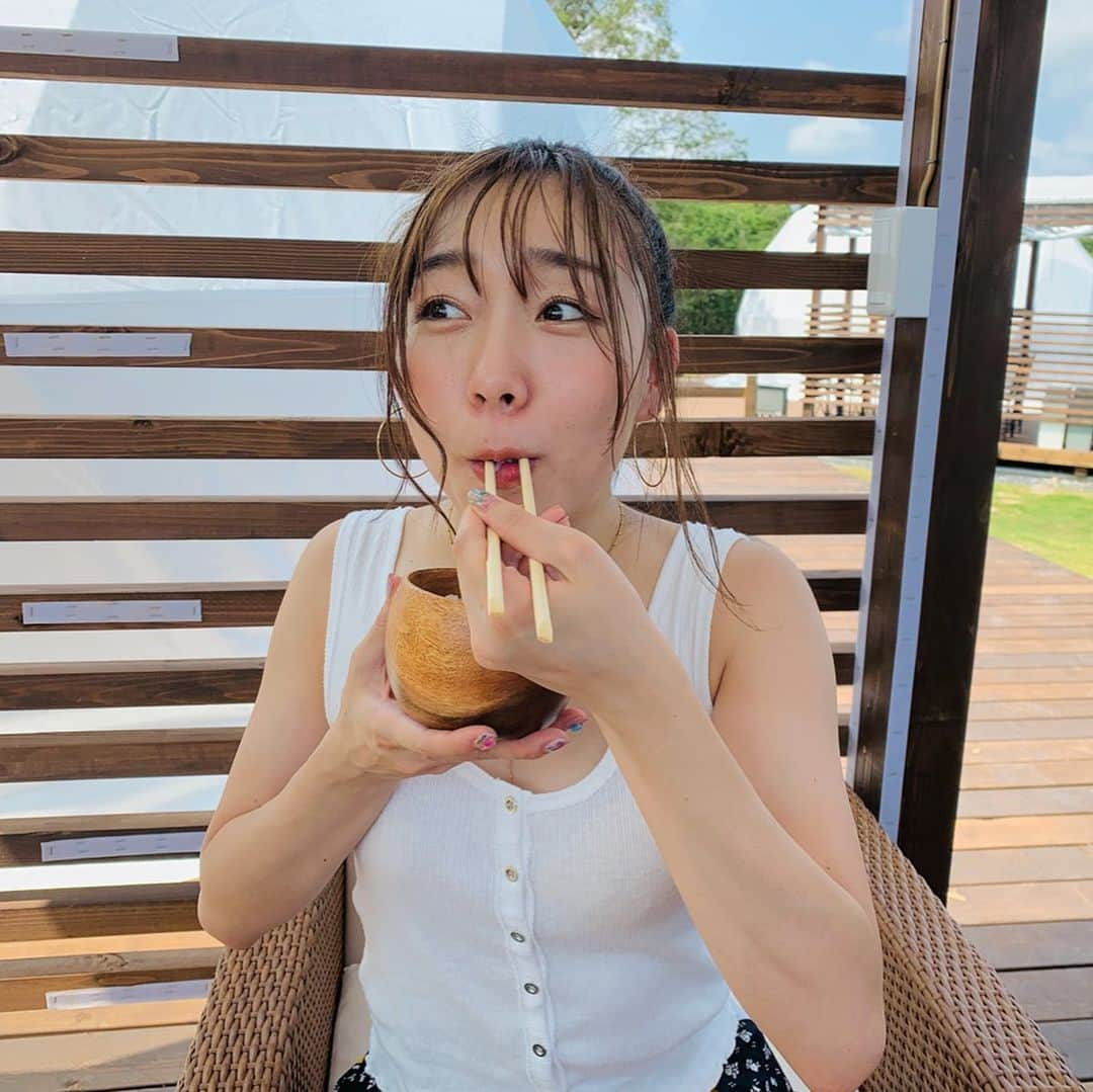 須田亜香里さんのインスタグラム写真 - (須田亜香里Instagram)「上手にできました。 ラスト、不意打ちのお茶漬けやばかった！ 動画です。 . .  #グランドーム伊勢賢島 #グランピング #バーベキュー  #松坂牛 #伊勢の国健康豚 #大内山牛乳  #米がうまい #お茶漬け #破壊力」8月11日 1時22分 - akarisuda