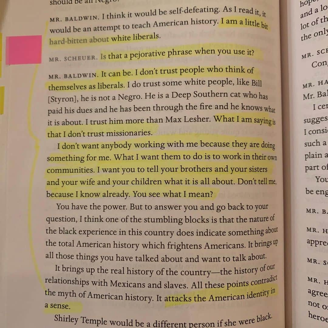 マット・マクゴリーさんのインスタグラム写真 - (マット・マクゴリーInstagram)「"The Cross of Redemption: Uncollected Writings" by James Baldwin # Baldwin's birthday was August 2nd.  His magnificent writing is unfortunately just as relevant as it was when he was alive.  This book is a collection of essays, reviews, and other writings, that give insight into the mastery of his writing and also his ability to name white supremacy...and how it is perpetuated and upheld by "well meaning" and liberal white people.  What often sticks out to me, as a white man who believes that one of the main purposes in my life is to engage other white people in anti-racism, is his ability to name the problem.  # I believe that overwhelmingly, white people who denounce racism in its most extreme and obvious forms, refuse to look inward in a deep way.  We refuse to learn about and recognize the white supremacy in ourselves and in our own liberal communities.  And as a result, we give ourselves credit for not being White Supremacists, without actually dealing with the root causes of of the issue.  We overwhelmingly refuse to invest in anti-racism as a life practice and understand that this is our responsibility.  We love to talk about Trump, but we are severely lacking in ability to understand *ourselves*. And as a result, the whole country continues to be destroyed by racism. White people, we must summon the courage to truly look within. (Thx for the book @amberconey ) # "I am tired not only of being told to wait, but of people's saying, 'What should I do?' They mean, 'What do I do about the Negro problem; 'What should I do for you?' There is nothing you can do for me.  There is nothing you can do for Negroes. It must be done for you. One is not attempting to save twenty-two million people.  One is attempting to save an entire country, and that means and entire civilization, and the price for that is high.  The price for that is to understand oneself...It is time to ask very hard questions an to take very rude positions.  And no matter what the price.  It is time, for one example, to recognize that the major effort of our country until today...is not to change a situation but to *seem* to have done it." # My Booklist: bit.ly/mcgreads (link in bio) #McGReads」8月11日 2時52分 - mattmcgorry