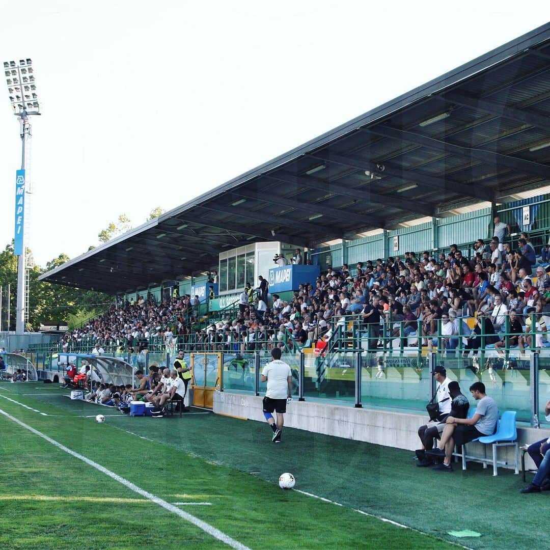 USサッスオーロ・カルチョさんのインスタグラム写真 - (USサッスオーロ・カルチョInstagram)「Il #Sassuolo vince 1-0 in amichevole con l'Alessandria allo #StadioRicci. Decisiva la rete di Domenico #Berardi ⚽️ Cronaca e tabellino del match online su www.sassuolocalcio.it (link nella storia) 🖤💚 #ForzaSasol」8月11日 3時00分 - sassuolocalcio