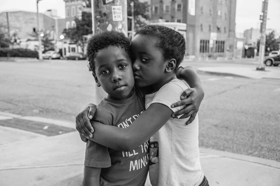 The New Yorkerさんのインスタグラム写真 - (The New YorkerInstagram)「This week, @_yoshann took over our photo department’s account to share images that honor, celebrate, and salute black life. This one, called "Let's Show the World We Love Each Other," was taken in Baltimore, Maryland, after these two young siblings shot some imaginary hoops. "Posing for a photograph, the young boy pulled his sister closer and said, 'Let’s show the world we love each other,'" the photographer $HAN Wallace wrote. "Her gaze really struck me as she held him tighter." Follow @newyorkerphoto to see more.」8月11日 3時01分 - newyorkermag
