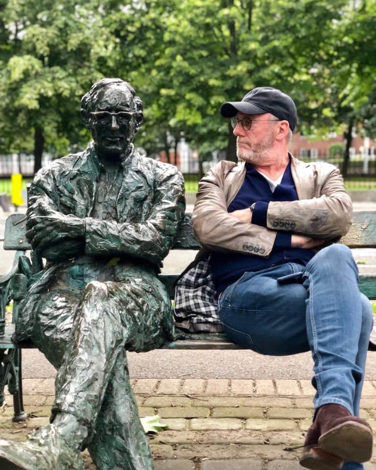リアム・カニンガムさんのインスタグラム写真 - (リアム・カニンガムInstagram)「Me and Paddy Kavanagh Havin’ the  chats! Taken by @conradjones13」8月11日 4時28分 - liamcunningham1