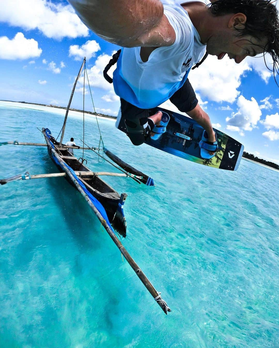 goproさんのインスタグラム写真 - (goproInstagram)「Photo of the Day: Obstacles? Not if you're #GoProFamily member @courtintheact. ⛵️ • • • Shot on #GoProHERO7 Black in #Zanzibar #GoProTravel #GoPro #Kitesurf」8月11日 5時08分 - gopro