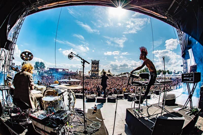 Terufumi Tamanoさんのインスタグラム写真 - (Terufumi TamanoInstagram)「Arcatraz Metal Festival  Thank you very much!!!!! You guys were amazing!! We love this beautiful country🇧🇪 see u soon!! Photo by @cazrowaoki」8月11日 5時10分 - terucrossfaith