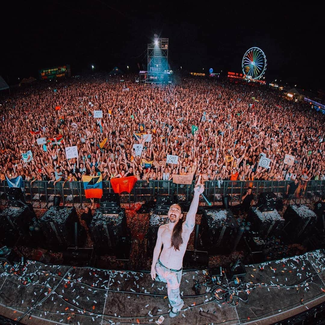 スティーヴ・アオキさんのインスタグラム写真 - (スティーヴ・アオキInstagram)「Increible!!!! Te Amo ❤❤❤❤ 🇪🇸🇪🇸🇪🇸 @dreambeachfest」8月11日 5時21分 - steveaoki