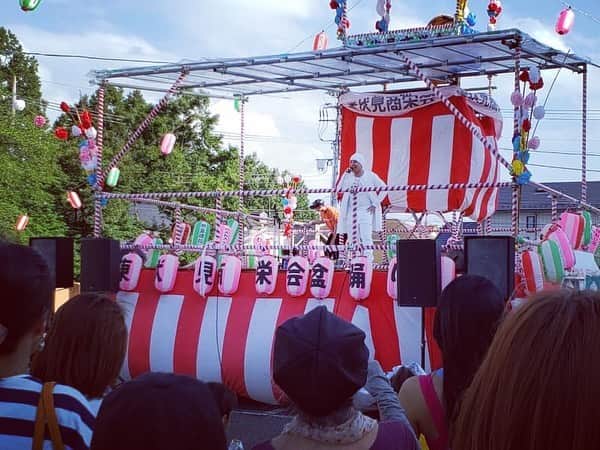 HI-Dさんのインスタグラム写真 - (HI-DInstagram)「地元西東京市東伏見の夏祭りライブ終了しました。子供の頃から参加していたお祭りで歌うのはいつもと違う感じでした。関係者の皆様貴重な体験させていただきました。ありがとうございました。 遠方より駆けつけていただいたカズさんにも感謝です。」7月27日 22時12分 - hid_hideo_jp_suomi