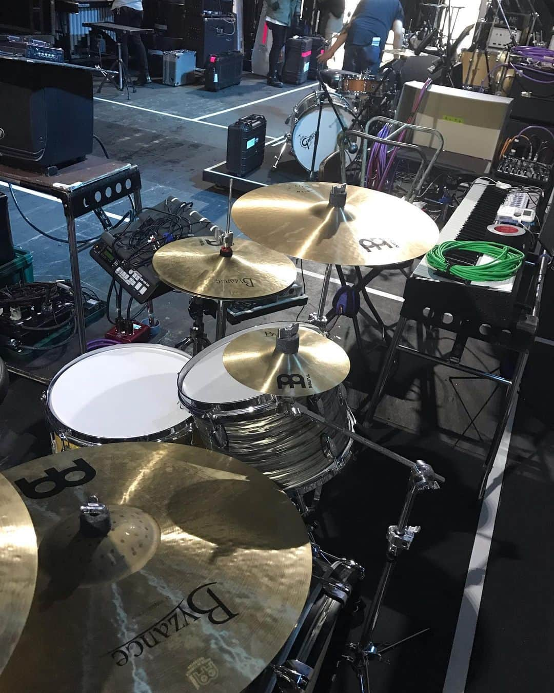 伊藤大助さんのインスタグラム写真 - (伊藤大助Instagram)「FUJIROCKFESTIVAL2019day2@White Stage #meinlcymbals #gretschdrums」7月27日 22時16分 - daisukeitoh