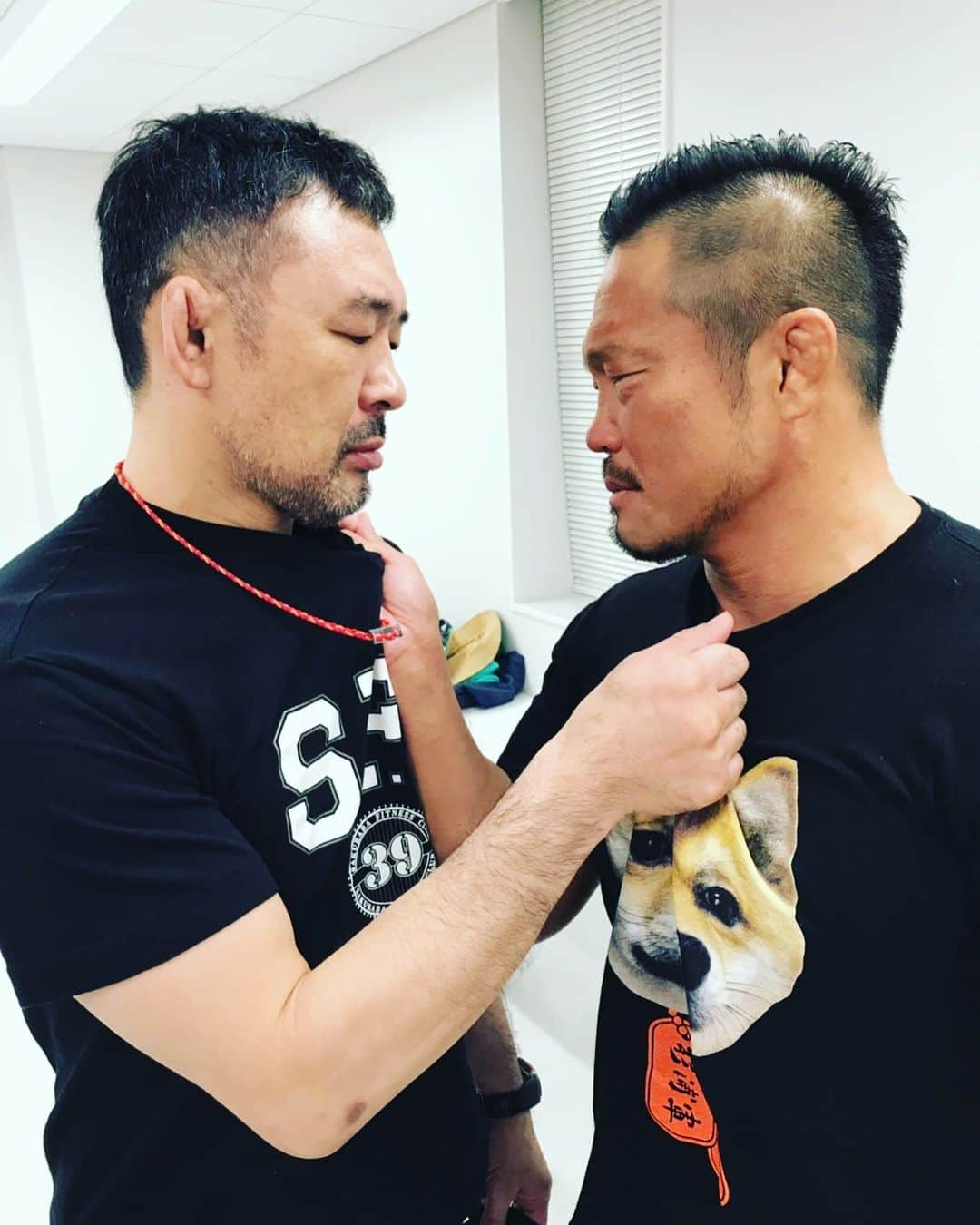 saku39shopさんのインスタグラム写真 - (saku39shopInstagram)「. 【犬のTシャツ 】 . 杉浦軍のTシャツを着ることを拒否ったら逆ギレされました。。。。 . . 桜庭和志、NOAH @noah_ghc 9.16エディオンアリーナ大阪参戦決定！ 大会情報はこちら➡️https://www.noah.co.jp/schedule/63/ . #noah_ghc #sakuraba #杉浦貴 選手 #プロレスリングノア」7月27日 21時09分 - saku39ks