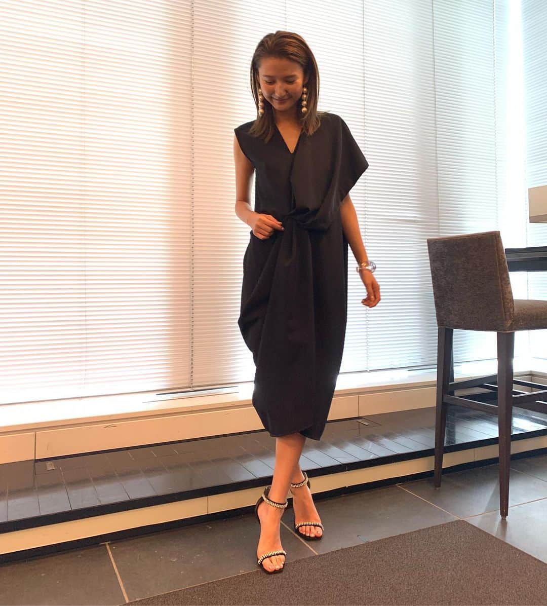 美優さんのインスタグラム写真 - (美優Instagram)「発表会の時の衣装はこんな感じでした😊✨ ・ ・ ドレス #flicka ピアス #lilys_brand  バングル #soleibypuptier  靴 #zara」7月27日 13時30分 - miyu11_20