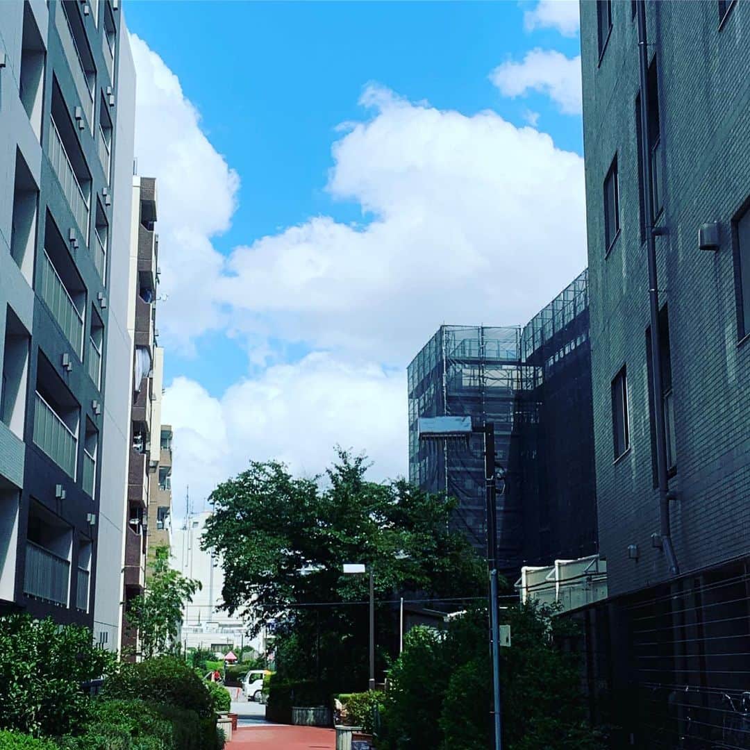 一三さんのインスタグラム写真 - (一三Instagram)「外に出ると急に夏の日差し⁉️ 台風が通り過ぎると梅雨明けして，いよいよ真夏が始まるね。  来週の東京の予想最高気温は毎日35℃前後だって…  #夏 #summer #台風 #梅雨明け #真夏 #日差し #空 #sky #雲 #cloud #暑い #hot #東京 #tokyo」7月27日 14時43分 - ichizou.co.jp