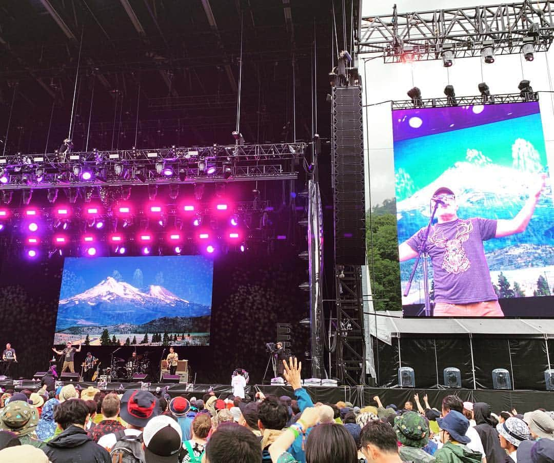 飯田カヅキさんのインスタグラム写真 - (飯田カヅキInstagram)「CAKE楽しかったー。  #cake #fujirock #フジロック #フジロック2019 #greenstage #fujirockfestival #fujirockfestival2019 #frf2019」7月27日 16時35分 - kazukiiida_strange