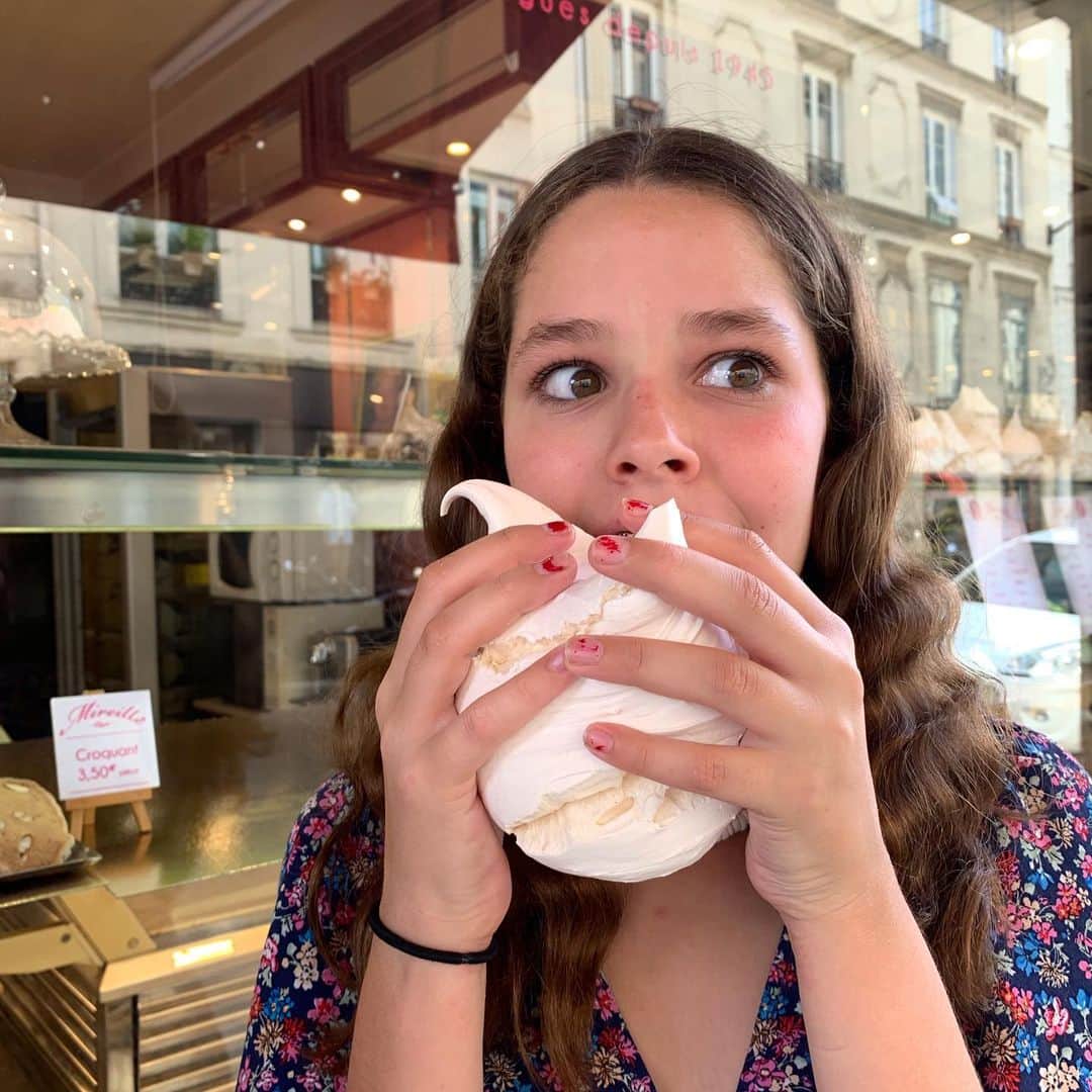 メアリー・マコーマックのインスタグラム：「Now that’s a meringue. France is not playing games.」