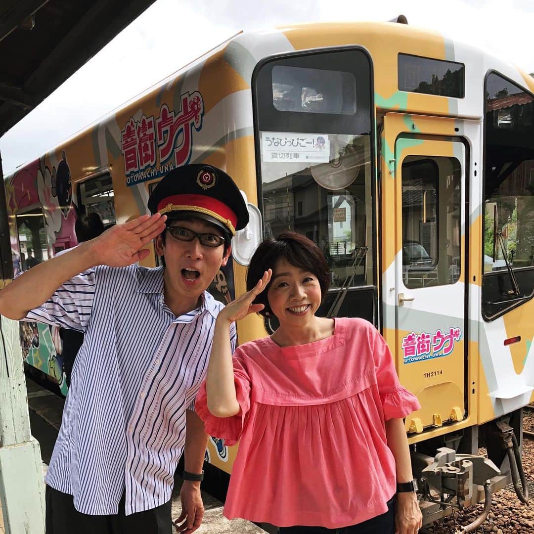 吉川正洋さんのインスタグラム写真 - (吉川正洋Instagram)「K-mix公開生放送『音街ウナ出発進行』天竜二俣駅からお届けしました。ご乗車のみなさまありがとうございました！  天浜線は今週ロケを含めて3回目です（笑）」7月27日 22時23分 - dhyoshikawa