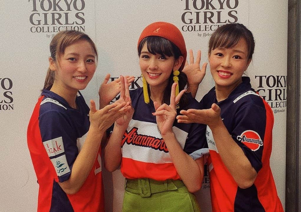 アンジェラ芽衣さんのインスタグラム写真 - (アンジェラ芽衣Instagram)「プレステージ・インターナショナル presents﻿ TGC TOYAMA 2019 by TOKYO GIRLS COLLECTION🧡💙💚﻿ Aranmareステージを一緒に歩いた選手のお二人と🥰﻿ たくさんたくさん話してくれてすごく楽しかったですまたお会い出来る日を楽しみにしております🥺﻿ ありがとうございました！！！﻿ ﻿ #アンジェラ芽衣 #tokyogirlscollection #TGC #TGC富山 #TGC富山2019 #東京ガールズコレクション #富山県 #富山 #ファッション #ファッションショー #fashion #show #Aranmare #アランマーレ #富山のさかな応援Girl」7月27日 19時25分 - ange_la00