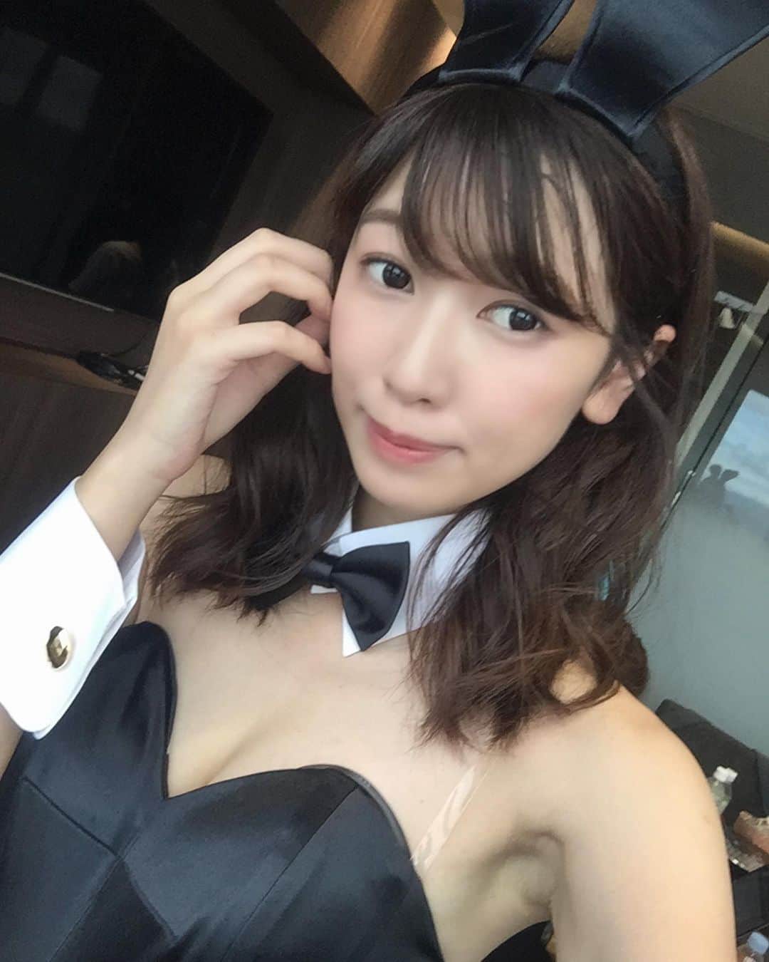 常住真菜のインスタグラム：「♣️♠️♣️ . バニーちゃん笑 イベントにて😛 . #バニーガール #コスプレ #女優 #バニー  #love #instgramjapan #instagood #likeforlike #like4like #lfl #l4l #followme #instdaily #instalike #フォローミー #tagsforlikes #tflers」
