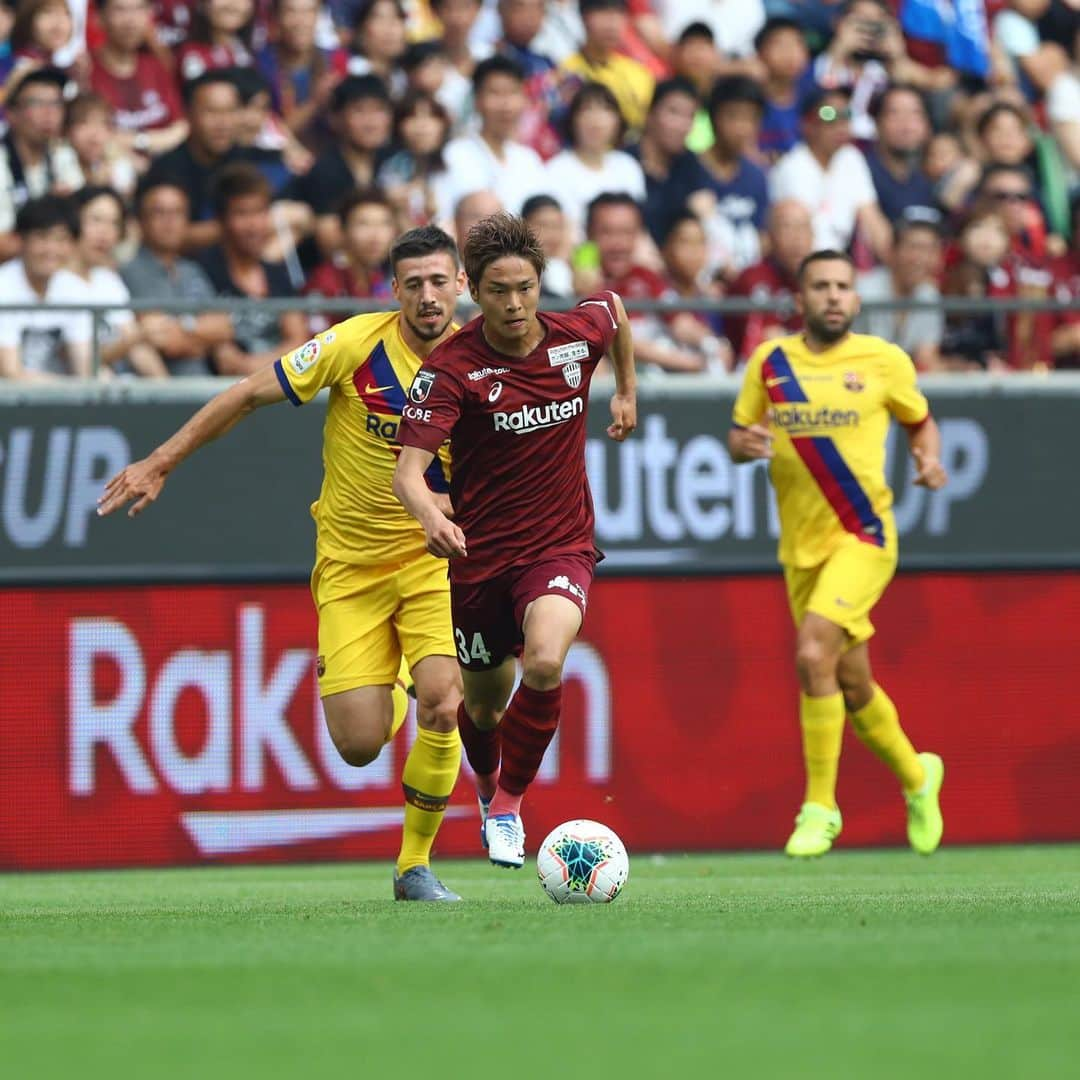 ヴィッセル神戸さんのインスタグラム写真 - (ヴィッセル神戸Instagram)「FULLTIME Vissel Kobe 0-2 @fcbarcelona . FCバルセロナとの貴重な試合！ この経験を活かしましょう。 #vissel #visselkobe #ヴィッセル神戸 #WeAreKobe #Kobe #神戸 #一致団結 #FCBarcelona #バルセロナ」7月27日 20時23分 - visselkobe