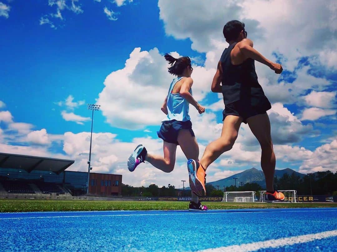 松田瑞生のインスタグラム：「＊ 毎日全力🌟 毎日格闘🤜🤛 標高2100m恐るべし←」