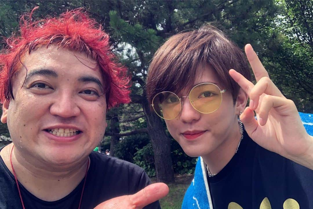 デッカチャンさんのインスタグラム写真 - (デッカチャンInstagram)「#ファンファンスプラッシュ  #ファンファンスプラッシュ2019 #funfunsplash  #funfunsplash2019  1日目無事に終了♪ 午前中は不安定だった天気も晴天まっしぐら！ #デッカチャンは天気の子 そして今日は2日目！ また晴天になってみんなと素敵な夏の思い出を作りたい✌️ #tace #武尊 #ちぃたん  #こんどうようぢ  #xox #バトシン #志村禎雄  #あっくん #マイケル」7月28日 7時18分 - dekkachan2003