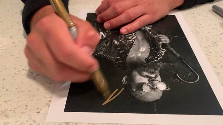 マーティ・スカルのインスタグラム：「Blackcraftcult.com for Villain mystery box!  #villain ☔️」
