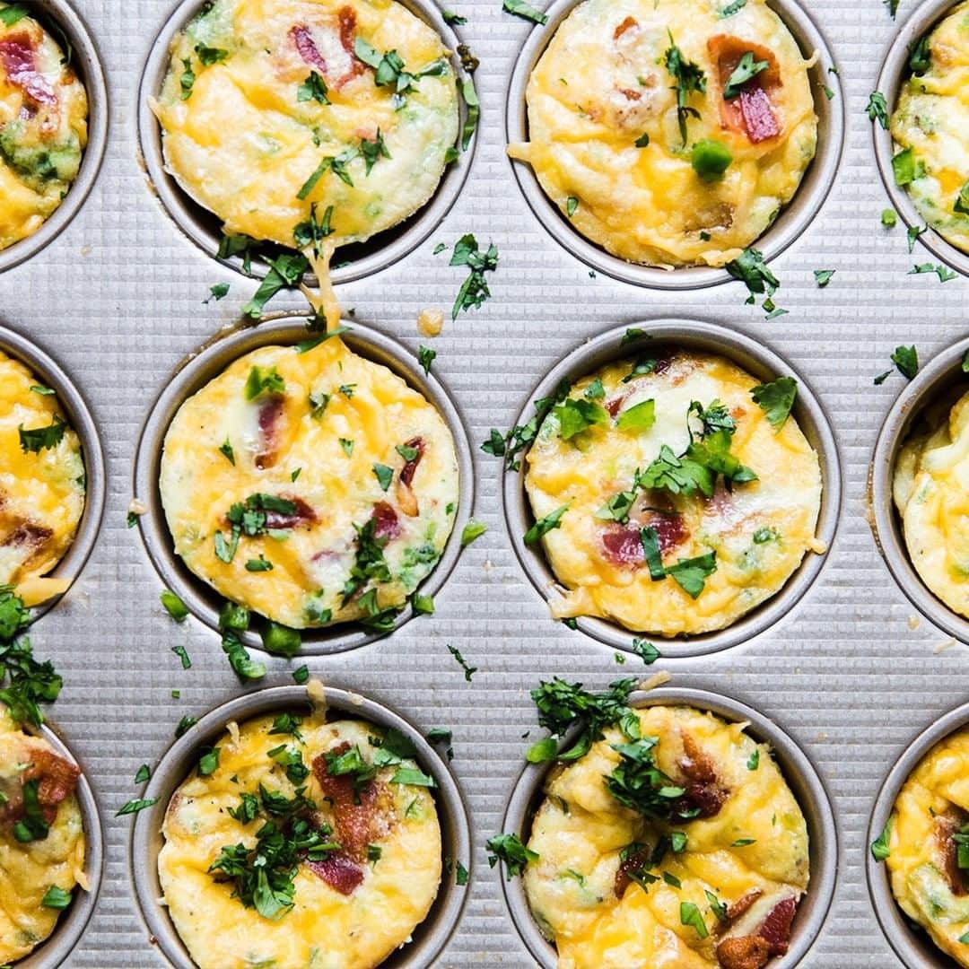 OXOさんのインスタグラム写真 - (OXOInstagram)「#Brunch only gets better with @themodernproper's mini muffin pan frittatas. 🤤」7月28日 0時06分 - oxo