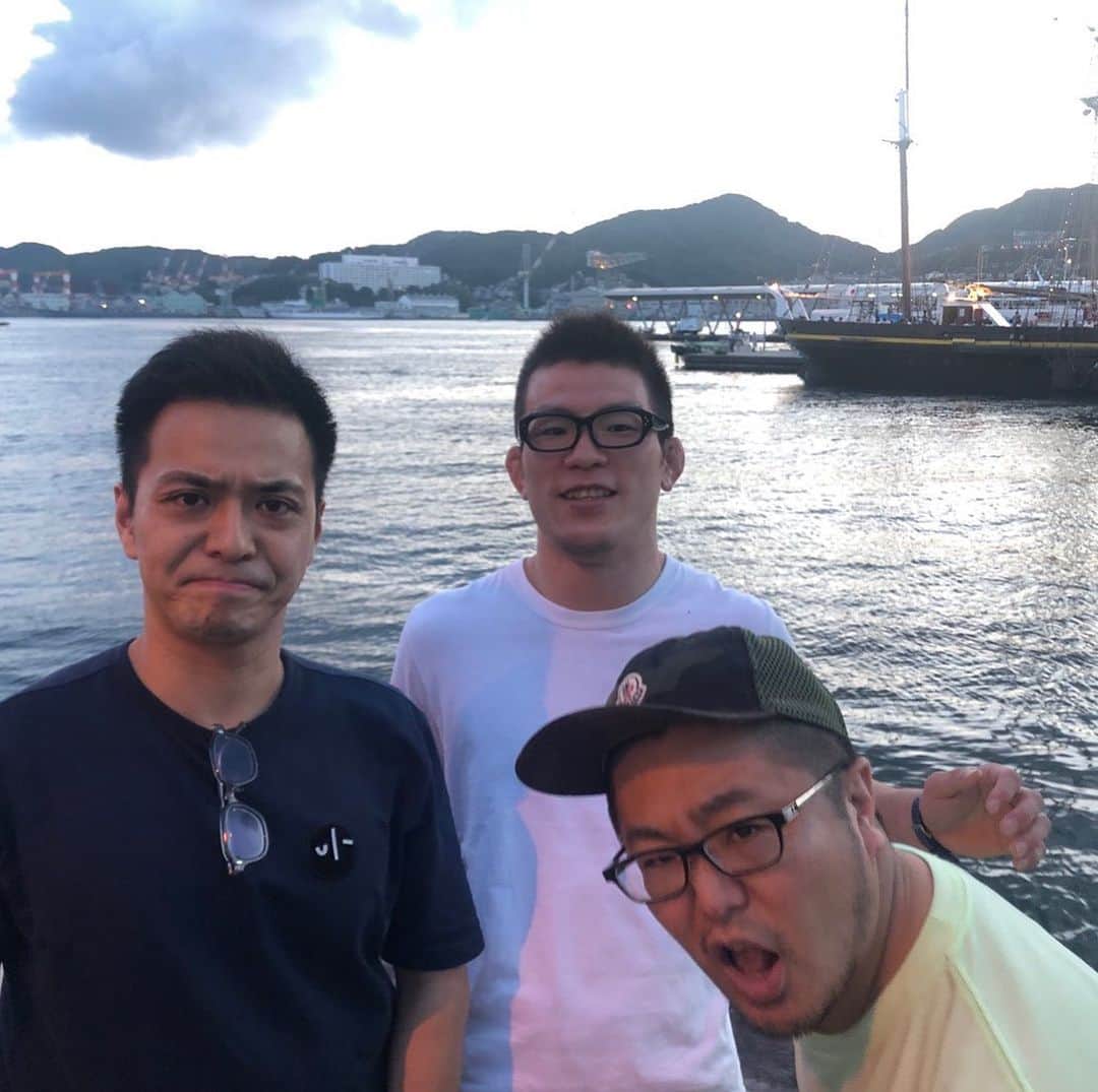 青木真也のインスタグラム：「長崎に83年組が揃う。#長崎#nagasaki #shinyaaoki #青木真也 #アドレスホッパー」