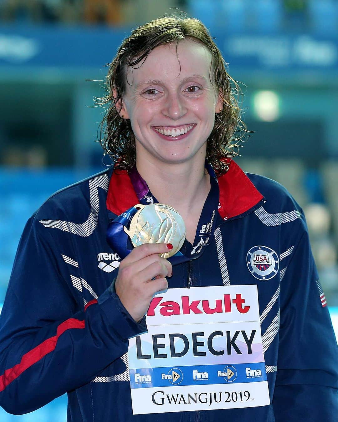 オリンピックチャンネルさんのインスタグラム写真 - (オリンピックチャンネルInstagram)「Katie Ledecky winning her first gold medal, together with the Italian men's water polo team triumph in the final are today's highlights at #FINAGwangju2019.⁠⠀ ⁠⠀ Click link in the bio and relive all the action of the penultimate day of competitions in our blog.」7月28日 0時50分 - olympicchannel_x