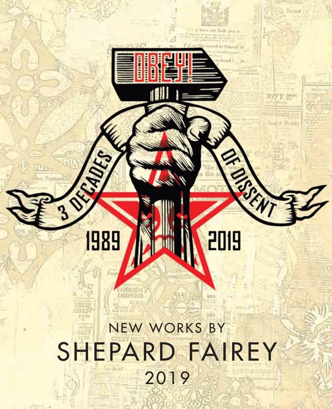 Shepard Faireyさんのインスタグラム写真 - (Shepard FaireyInstagram)「Next stop on my #OBEYGIANT30TH tour is Vancouver! The opening reception for "Facing the Giant: Three Decades of Dissent" with @burrardarts will be on August 8th from 7pm - 11pm at BAF Gallery,  258 East 1st Avenue. Join us if you're in the area! Visit the link in bio for more details. - Shepard⁠ ⠀⠀⠀⠀⠀⠀⠀⠀⠀﻿⁠ #FACINGTHEGIANT #Vancouver #obey #obeygiant #shepardfairey #30thanniversary」7月28日 1時15分 - obeygiant