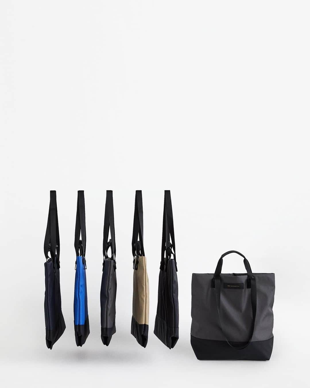 ウォントのインスタグラム：「Lightweight and durable, our iconic Dayton Tote is now available in timeless colors to suit any style (link in bio). — #wantlesessentiels #accessories #tote #style #design #essentials #totebag」