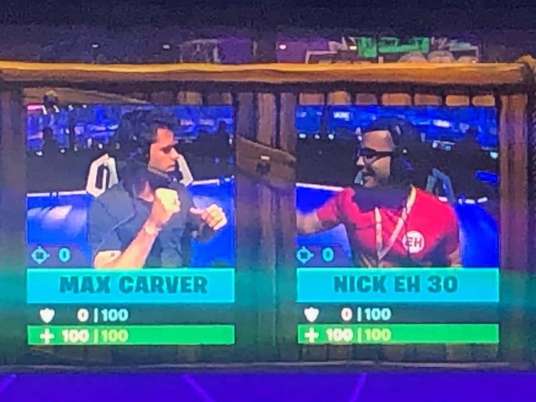 マックス・カーバーのインスタグラム：「Well... that was fun ;) #FortniteWorldCup」