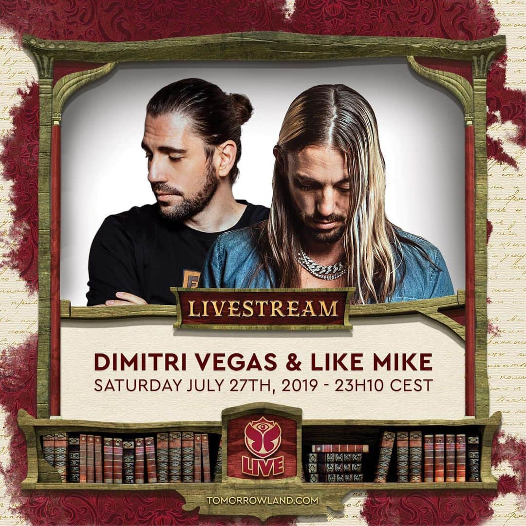 Dimitri Vegas & Like Mikeさんのインスタグラム写真 - (Dimitri Vegas & Like MikeInstagram)「Have you ever seen 40,000 people jumping in the rain? Tune in at 23h10 tonight!」7月28日 2時39分 - dimitrivegasandlikemike