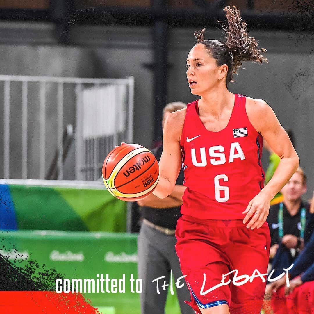 USA Basketballさんのインスタグラム写真 - (USA BasketballInstagram)「Committed To The Legacy. Sue Bird is Committed To Us in assisting the USA on its quest for a seventh-consecutive Olympic gold medal.」7月28日 3時49分 - usabasketball