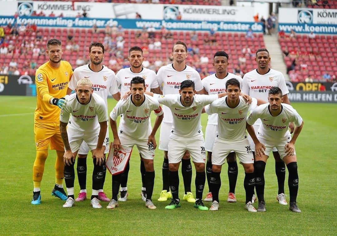 オリベル・トーレスのインスタグラム：「2 buenos partidos para seguir con la preparación. Seguimos 💪🏼 @sevillafc  #opelcup」