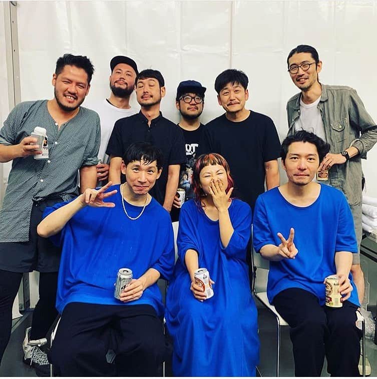 山嵜廣和のインスタグラム：「クラムボンはいつも最高。最高。俺にとってのサイコーセラピー。ありがとう。」