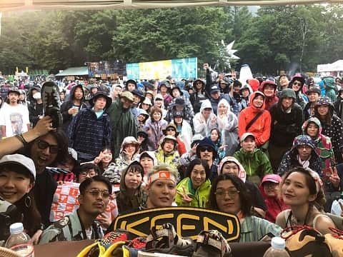 InterFM897さんのインスタグラム写真 - (InterFM897Instagram)「KEEN @keen_japan presents Become FUJIROCKEEN!﻿ LIVE from FRF19!﻿ ﻿ DAY2 RED MARQUEEでのステージを終えたばかりの #Tempalay が全員揃って登場！ ﻿ ﻿ #KEEN #FUJIROCKEEN」7月28日 4時32分 - interfm897