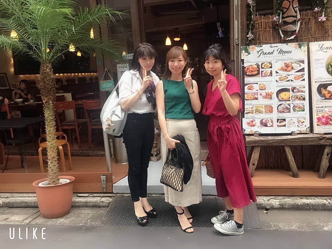 松坂南さんのインスタグラム写真 - (松坂南Instagram)「友達とハワイアン料理行った日。  w盛り上がった😆💕」7月28日 9時48分 - minami_matsuzaka