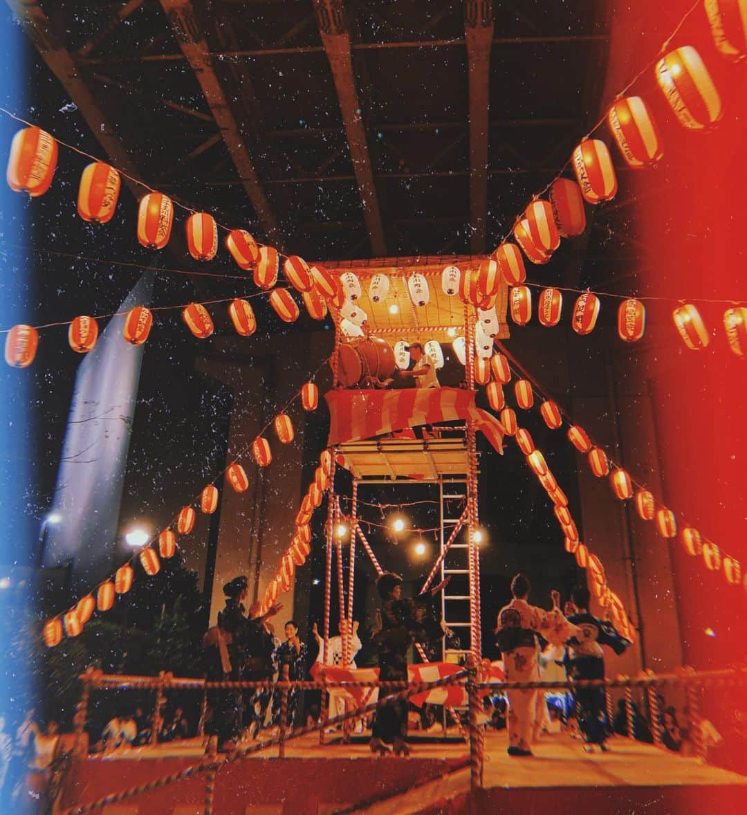 来夏さんのインスタグラム写真 - (来夏Instagram)「#🏮 #盆踊り  #bondance  #summer  #festival」7月28日 10時20分 - rairairaika