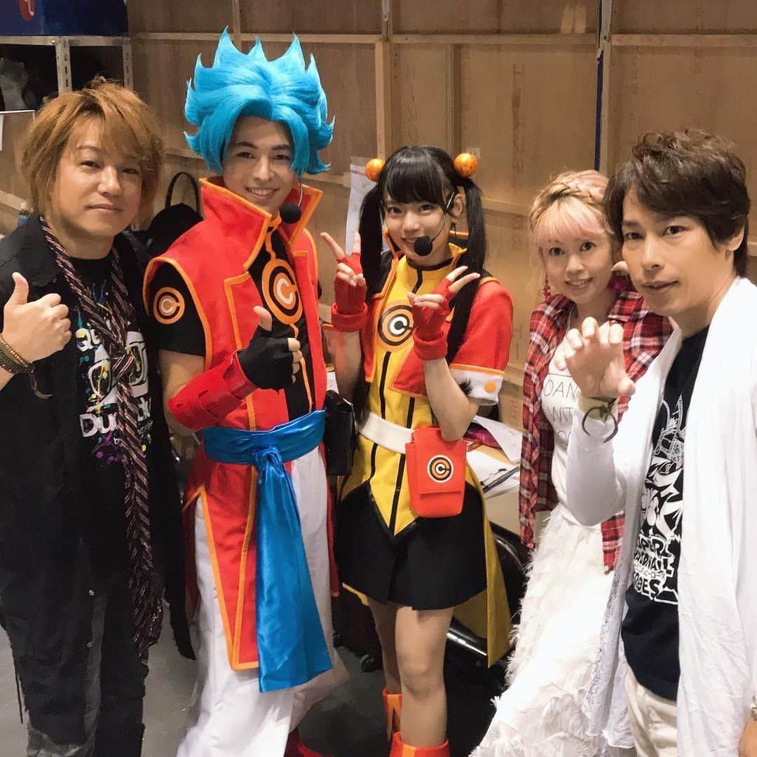 YOFFYさんのインスタグラム写真 - (YOFFYInstagram)「ジャンプビクトリーカーニバル2019大阪大会！ これからSuper Dragon Soul一回目のステージ始まりまーす^_^ #SDBH #yoffy #谷本貴義 #五條真由美 #スーパードラゴンボールヒーローズ #ジャンプビクトリーカーニバル #JVC #dragonsoul」7月28日 11時00分 - yoffy_psychiclover