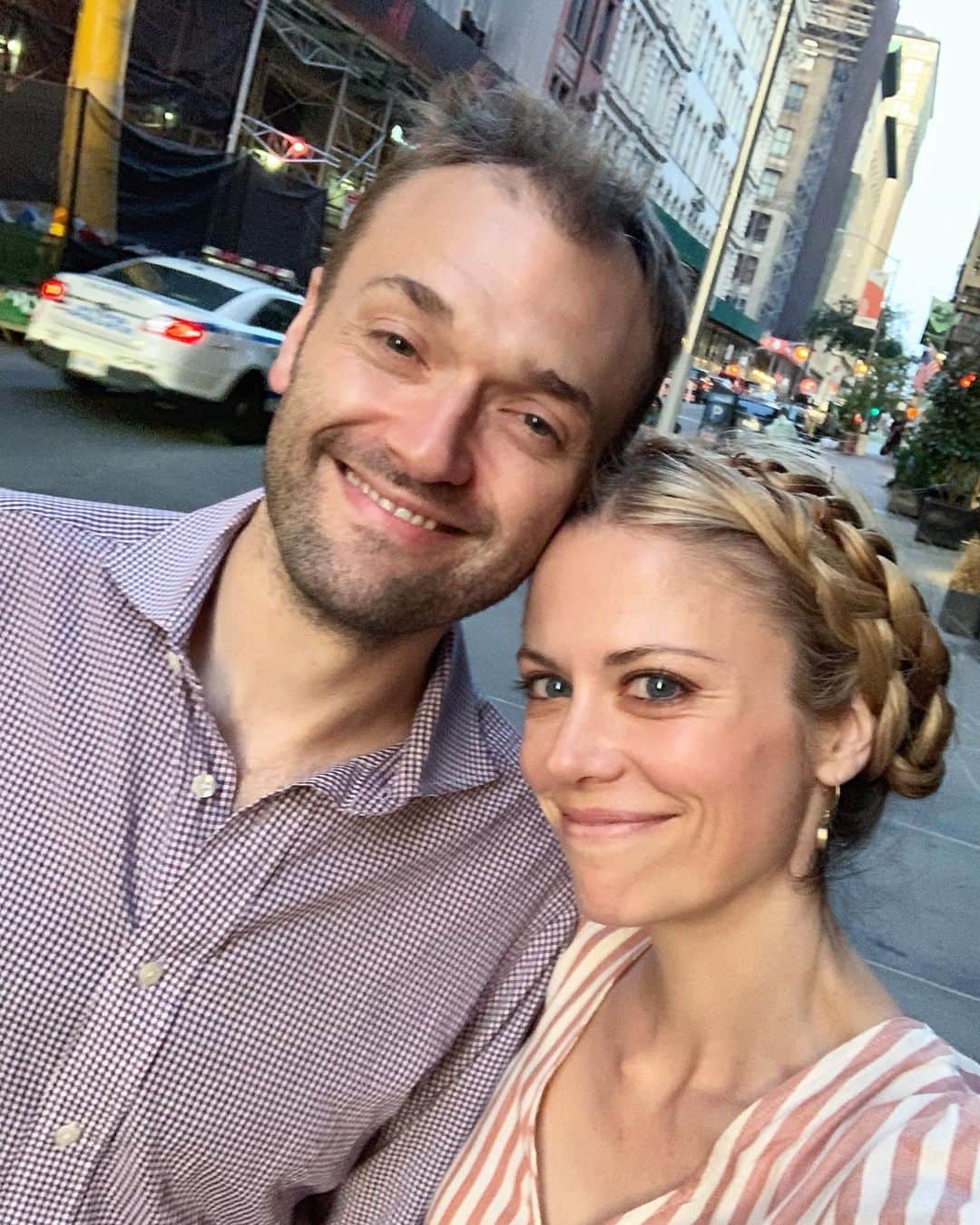 クレア・コフィーのインスタグラム：「selfie in the summer in the citie」