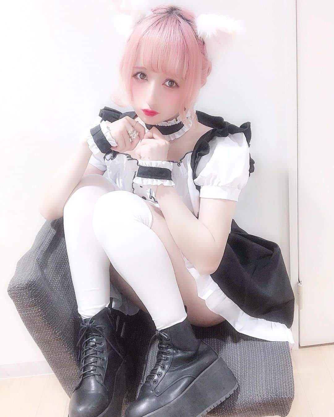 胡桃兎愛のインスタグラム：「胡桃さんの事を好きになってくれてありがとう❤︎ちゅ 沢山一緒に幸せになろうね、？」