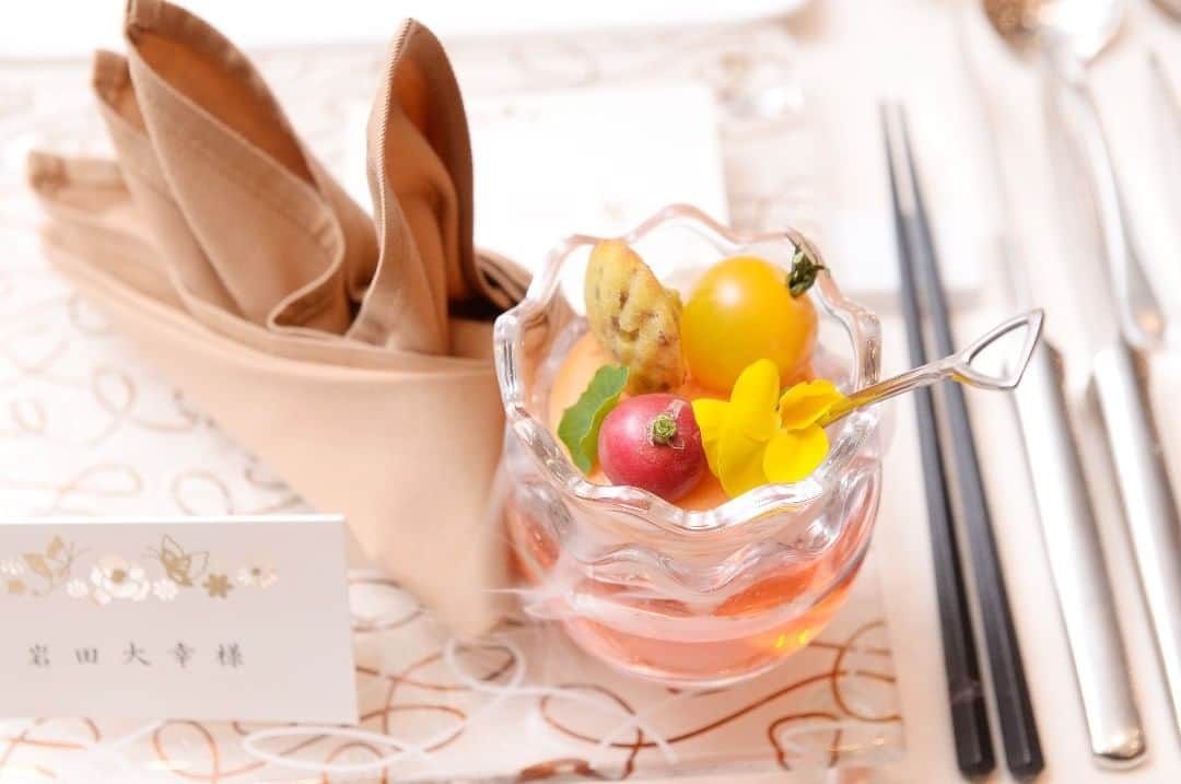 オードヴィーウェディング【名古屋・結婚式場】 のグルメインスタ