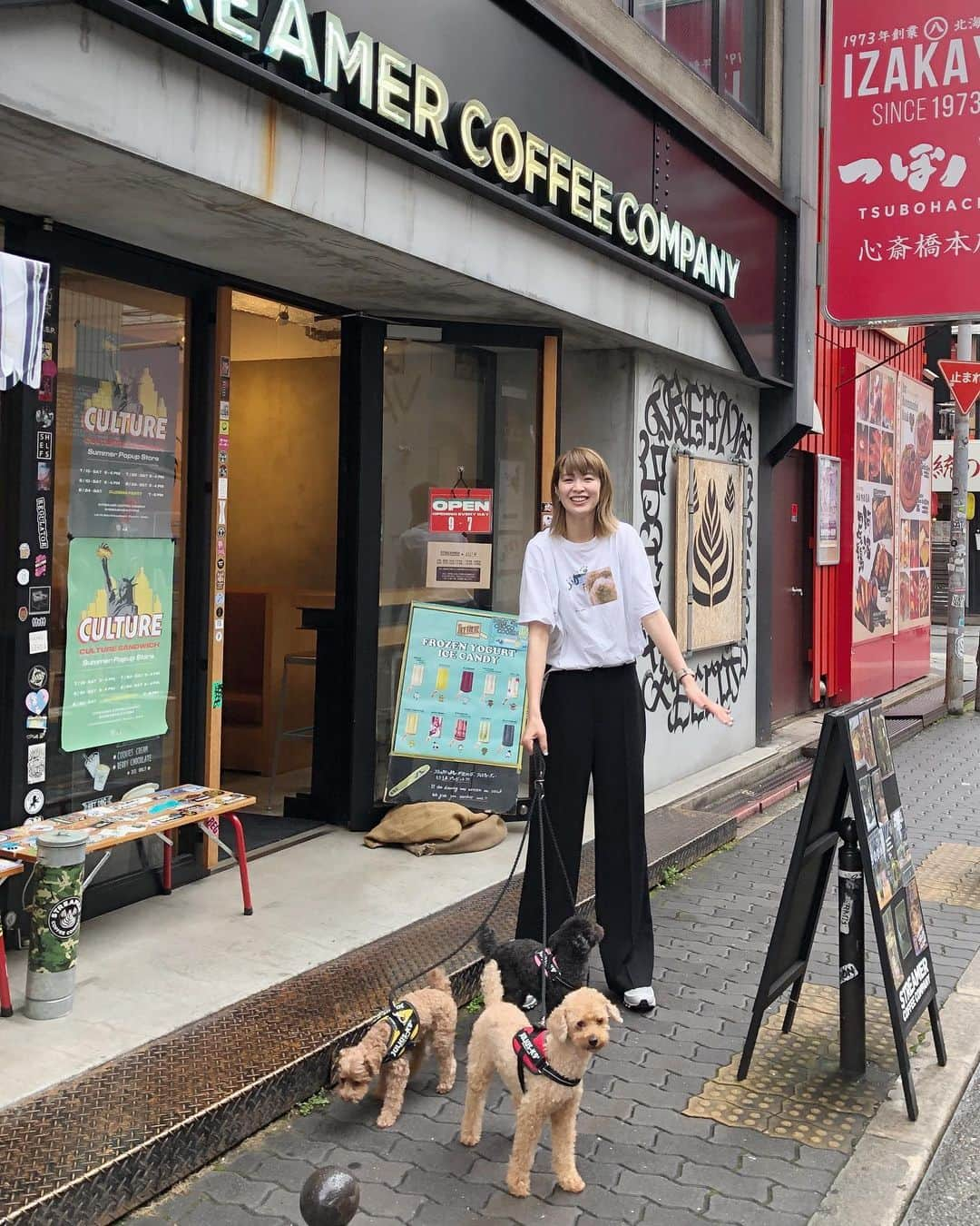 木村沙織さんのインスタグラム写真 - (木村沙織Instagram)「. @jiji.2018sgm 初のpopup shopが 無事終わりました🐶 . たくさんの方に手にとっていただき 嬉しさいっぱい🐾 . ありがとうございました🐶🐶🐶 . . Thank you so much!! @streamer_coffee_company ☕️ . #jiji🐶」7月28日 13時11分 - saoriiiii819