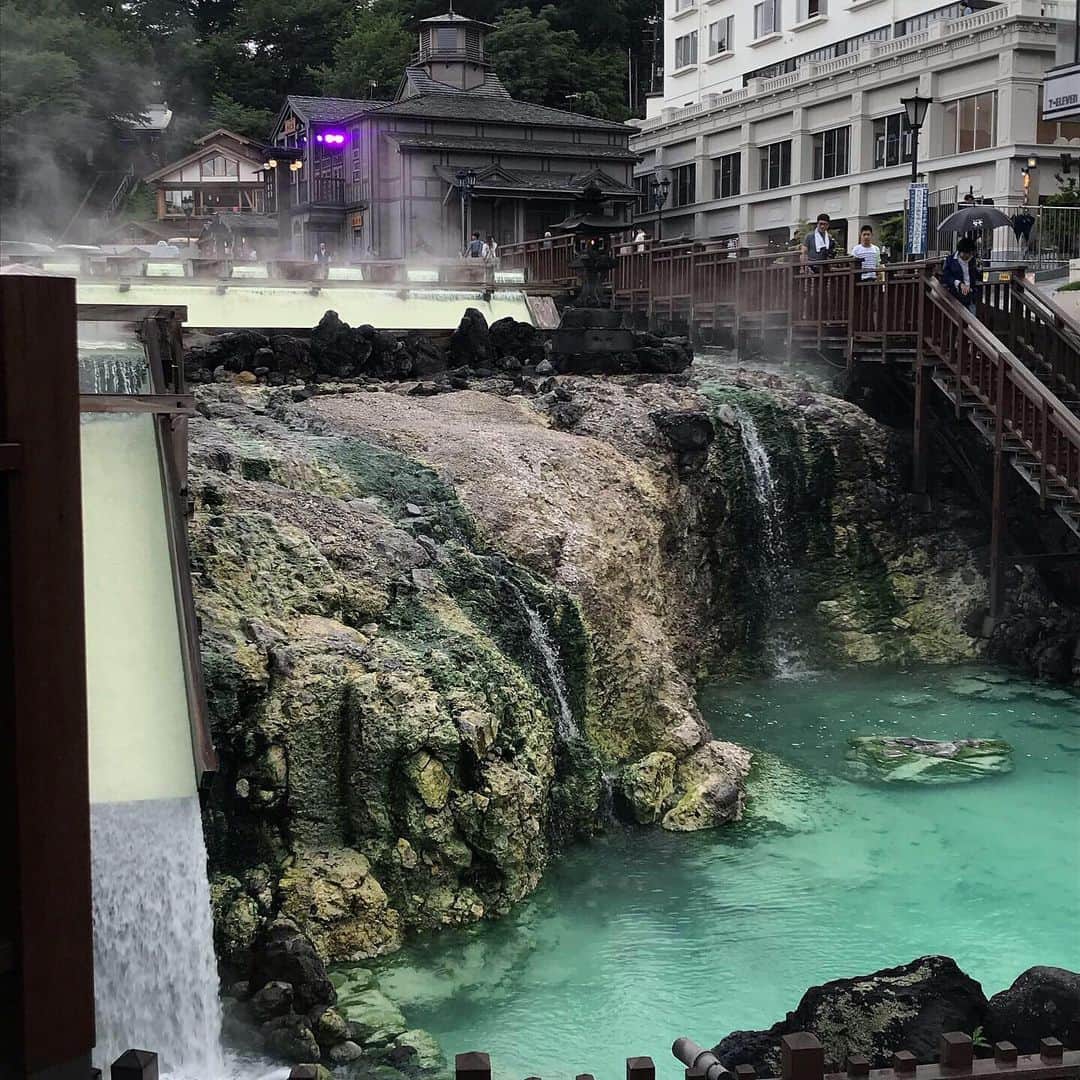 田口隼人のインスタグラム：「弾丸草津旅行♨️ @okd_ats  @hello__nk」