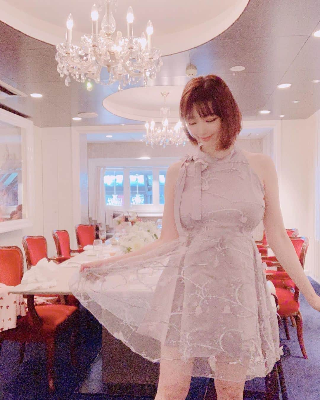 森下悠里さんのインスタグラム写真 - (森下悠里Instagram)「@miuselect 可愛いドレス👗 - お友達にも好評だったよ💓 - #fashion #fashionista #instafashion #instalove #dress #pic」7月29日 1時08分 - yuurimorishita