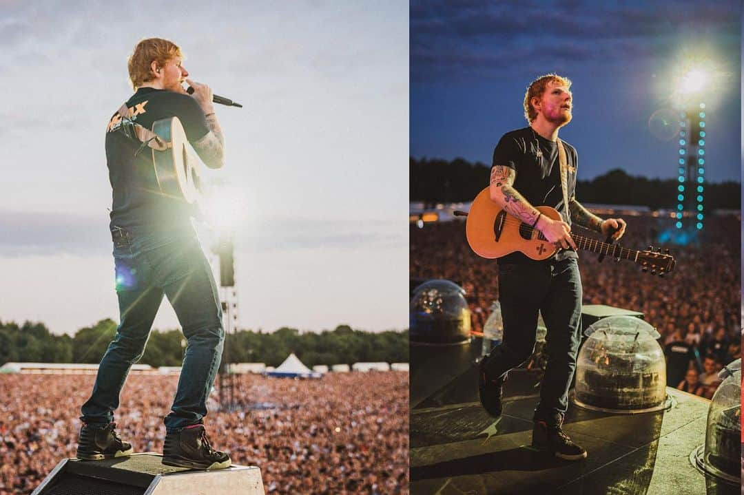 エド・シーランさんのインスタグラム写真 - (エド・シーランInstagram)「Odense night #1 ! 📸 @zakarywalters」7月29日 1時44分 - teddysphotos